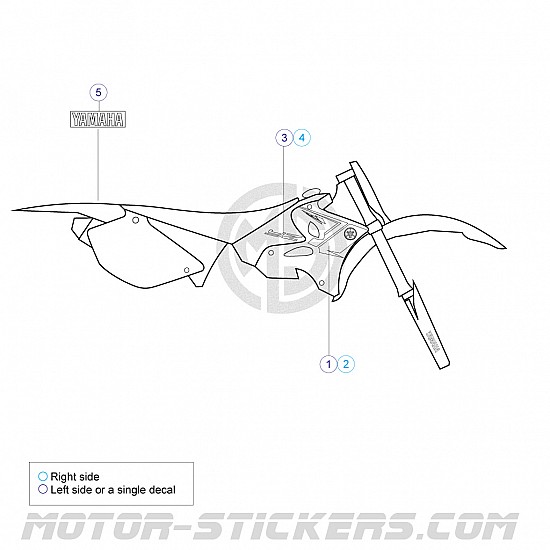 Kit Luci Di Direzione LED Per Yamaha YZF-R125 (2019 - 2024 - Foto 3